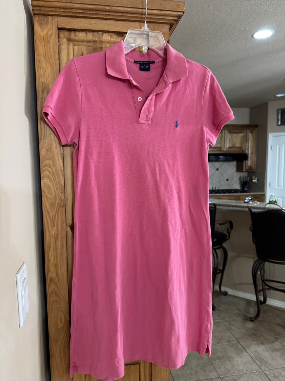 Polo by Ralph Lauren Hot Pink Polo Shirt Dress